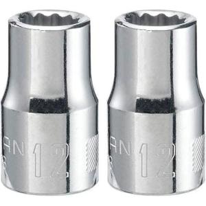 imageCRAFTSMAN Shallow Socket Metric 12Inch Drive 19mm 12Point CMMT4423812 MM Pack of 2