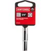 imageCRAFTSMAN Deep Socket SAE 14Inch Drive 1132Inch 6Point CMMT4357614 Pack of 4