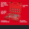 imageCRAFTSMAN Mechanics Tool Set 33 Piece 12 Inch Drive SAEMetric CMMT12122NEW 33 Piece Set