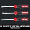 imageCRAFTSMAN Mechanics Tool Set SAE and Metric 12 14 and 38 Drive Sizes 298Piece CMMT12039298 PC