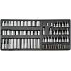imageCRAFTSMAN Mechanics Tool Set SAE and Metric 12 14 and 38 Drive Sizes 298Piece CMMT12039NEW 298 Piece Set