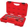 imageCRAFTSMAN Mechanics Tool Set SAEMetric 38Inch Drive 32Piece CMMT12013NEW 33 Piece Set