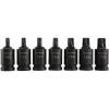 imageCRAFTSMAN Torx Bit Socket Set 12quot Drive 7Piece CMMT50839