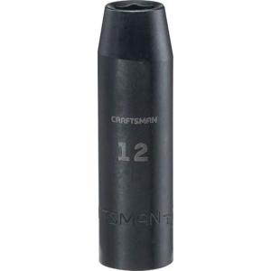 imageCRAFTSMAN Deep Impact Socket Metric 12Inch Drive 19mm CMMT1608012 MM