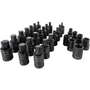 imageCRAFTSMAN Impact Socket Set 12Inch Drive 28Piece MMSAE CMMT42031