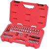 imageCRAFTSMAN Mechanics Tool Set SAEMetric 14quot Drive 48Piece CMMT1201748 Piece Set