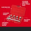 imageCRAFTSMAN Mechanics Tool Set Socket Wrench Set MM 38 Inch Drive CMMT34554NEW MM  38 Inch Drive