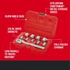 imageCRAFTSMAN Mechanics Tool Set Socket Wrench Set MM 38 Inch Drive CMMT34554NEW SAE  38 Inch Drive
