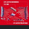 imageCRAFTSMAN Screwdriver Set Phillips Slotted Torx Acetate Handle 42 Pieces CMHT65300