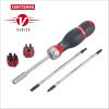 imageCRAFTSMAN VSERIES Ratcheting Screwdriver Set with Assorted MultiBits 18 Piece CMHT68143V3in1 Ratcheting Screwdriver Set