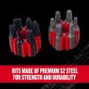 imageCRAFTSMAN VSERIES Ratcheting Screwdriver Set with Assorted MultiBits 18 Piece CMHT68143V3in1 Ratcheting Screwdriver Set