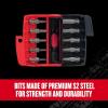 imageCRAFTSMAN VSERIES Ratcheting Screwdriver Set with Assorted MultiBits 18 Piece CMHT68143VRatcheting Screwdriver Set