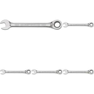 imageCRAFTSMAN Ratcheting Wrench Metric Reversible 19mm 72Tooth 12Point CMMT4243013 MM Pack of 5