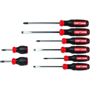 imageCRAFTSMAN Screwdriver Set Assorted 8Piece CMHT65075