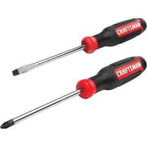imageCRAFTSMAN Screwdriver Set Bimaterial 2 Piece CMHT65072NNEW Screwdriver Set  2 Piece