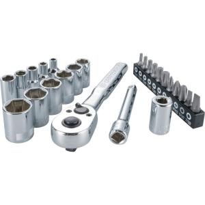 imageCRAFTSMAN Socket Set Nano SAE 14Inch Drive 24Piece CMMT12009Socket Set