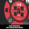 imageCRAFTSMAN Retractable Extension Cord Reel 50 Ft With 4 Outlets ampamp Heavy Duty 14AWG SJTW Cable100 ft