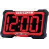 imageCRAFTSMAN 11 LED Digital Clock with VERSATRACK Compatibility