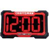 imageCRAFTSMAN 11 LED Digital Clock with VERSATRACK Compatibility