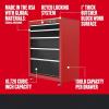 imageCRAFTSMAN Garage Storage Cabinet Metal Freestanding 5Drawers CMST22602RB