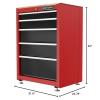 imageCRAFTSMAN Garage Storage Cabinet Metal Freestanding 5Drawers CMST22602RB