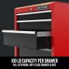 imageCRAFTSMAN Garage Storage Cabinet Metal Freestanding 5Drawers CMST22602RB