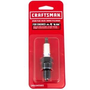 imageCRAFTSMAN CMXGZAM250012 Current Walk 2 BPR6ES 75110292 Spark Plug Black1 Count Pack of 1