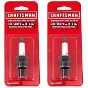 imageCRAFTSMAN CMXGZAM250012 Current Walk 2 BPR6ES 75110292 Spark Plug Black1 Count Pack of 2