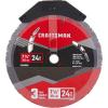 imageCRAFTSMAN 714quot Miter Saw Blade 24Tooth 3 Pack CMAS2725243Carbide
