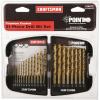 imageCRAFTSMAN 964072 21 piece Titanium Nitride Coated Drill Bit Set