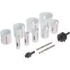 imageCRAFTSMAN Hole Saw Kit BiMetal Set with Case 13Piece CMAH1SET1313Pieces