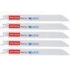 imageCRAFTSMAN Reciprocating Saw Blades 8quot 1014 TPI WoodMetal 5Piece 20583208Inch