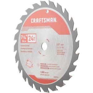 imageCRAFTSMAN 714quot Miter Saw Blade 24Tooth 3 Pack CMAS2725243HighSpeed Steel