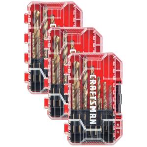 imageCraftsman Drill Bit Set Gold Oxide 14Piece CMAM22141 Count Pack of 3