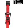 imageCRAFTSMAN CMXAZBS10000J BlackRed 2quot x 27 Ratchet Tie Down Strap with Double J Hook  HeavyweightIndustrial Duty 10000 lb Break StrengthFlat Hook