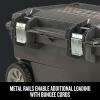 imageCRAFTSMAN 37in Rolling Tool Box with Wheels Black Plastic Lockable CMST3702524 gallon Chest