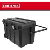 imageCRAFTSMAN 37in Rolling Tool Box with Wheels Black Plastic Lockable CMST3702550 gallon Chest