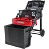 imageCRAFTSMAN 37in Rolling Tool Box with Wheels Black Plastic Lockable CMST37025Multilevel Tool Box