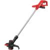 imageCraftsman CMCK279D1 V20 Brushed LithiumIon 10 in Cordless Weedwacker String Trimmer and Blower Combo Kit 2 Ah