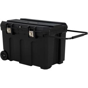imageCRAFTSMAN 37in Rolling Tool Box with Wheels Black Plastic Lockable CMST3702550 gallon Chest