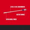 imageCRAFTSMAN Screwdriver Set Slotted 38Inch x 16Inch CMHT65028