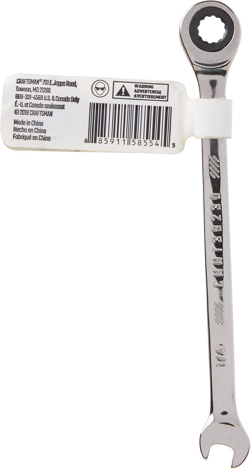 imageCRAFTSMAN Ratcheting Wrench SAE 78Inch 72Tooth 12Point CMMT3896014