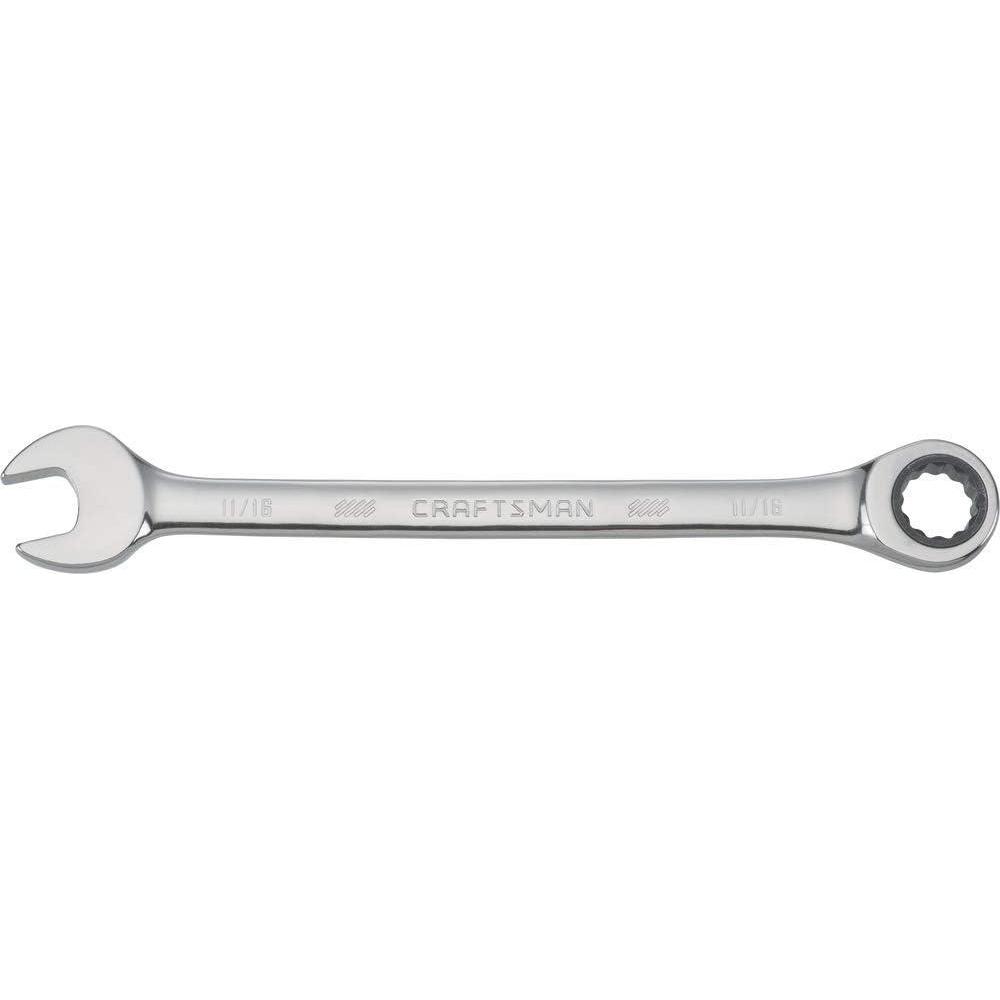 imageCRAFTSMAN Ratcheting Wrench SAE 78Inch 72Tooth 12Point CMMT389601116