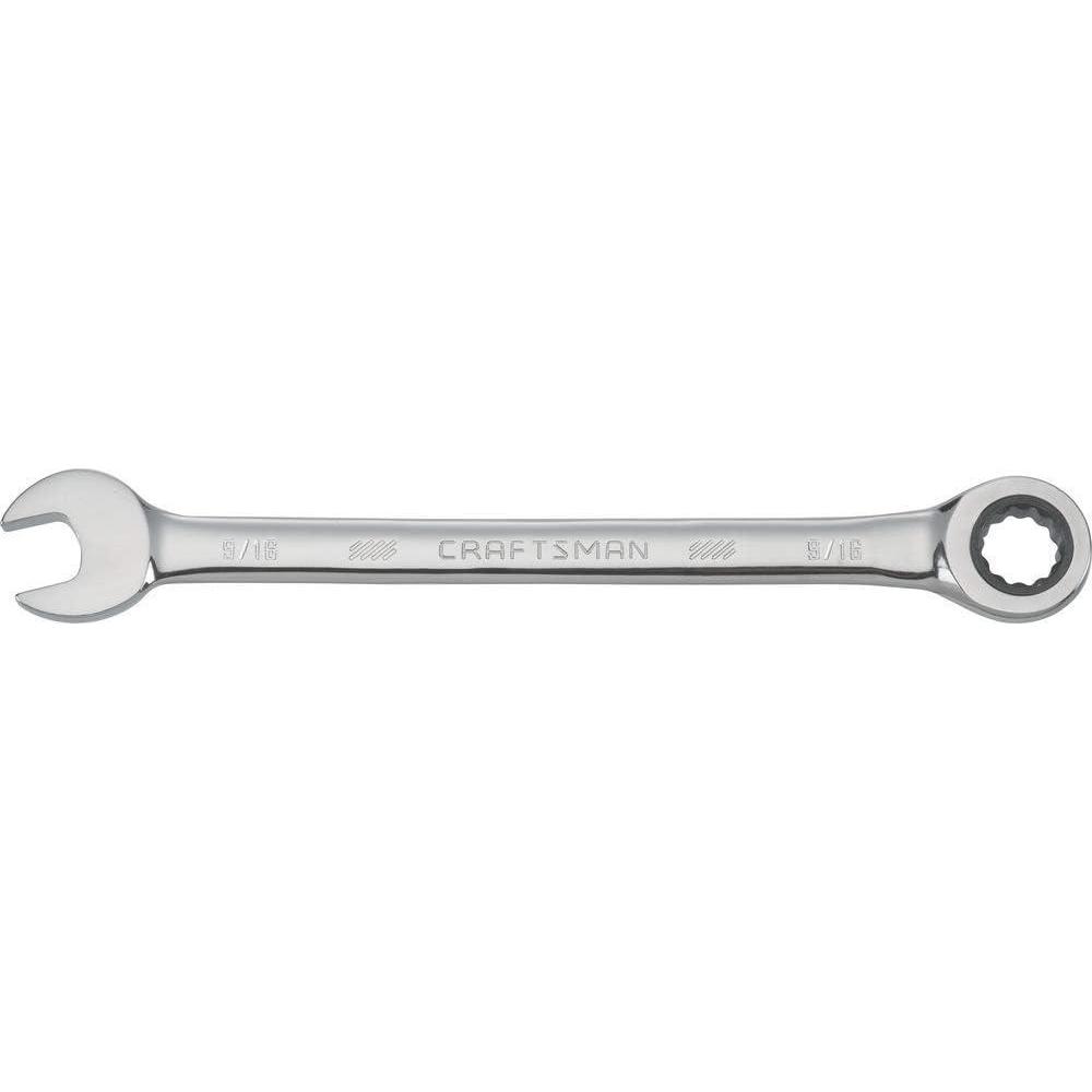 imageCRAFTSMAN Ratcheting Wrench SAE 78Inch 72Tooth 12Point CMMT38960916 Inch Pack of 1