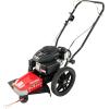 imageCraftsman CMXGCAQ108493  108493  Walk Behind High Wheel String Trimmer  22 Inch Cutting Width  Includes Cutting Line and Heat Treated Cutting Blades