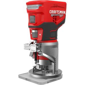 imageCRAFTSMAN V20 Router Tool Cordless Variable Speed Fixed Base Router with Depth Adjustment Bare Tool Only CMCW400B
