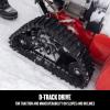 imageCRAFTSMAN Performance 26quot TwoStage Self Propelled Snow Thrower with PushButton Start Gas Powered 243cc Engine 31AM7C3FB93