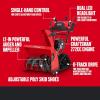 imageCRAFTSMAN Performance 26quot TwoStage Self Propelled Snow Thrower with PushButton Start Gas Powered 243cc Engine 31AM7C3FB93