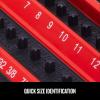 imageCRAFTSMAN Socket Peg Holder Tool Tray Storage Organizer 12 Inch Drive CMMT9941614Inch Drive Holder