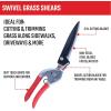 imageCRAFTSMAN 4Piece Pruning Tools Set with Bypass Pruner Bypass Lopper Wavy Blade Hedge Shears ampamp Swivel Blade Grass ShearsPruning Tools Starter Set
